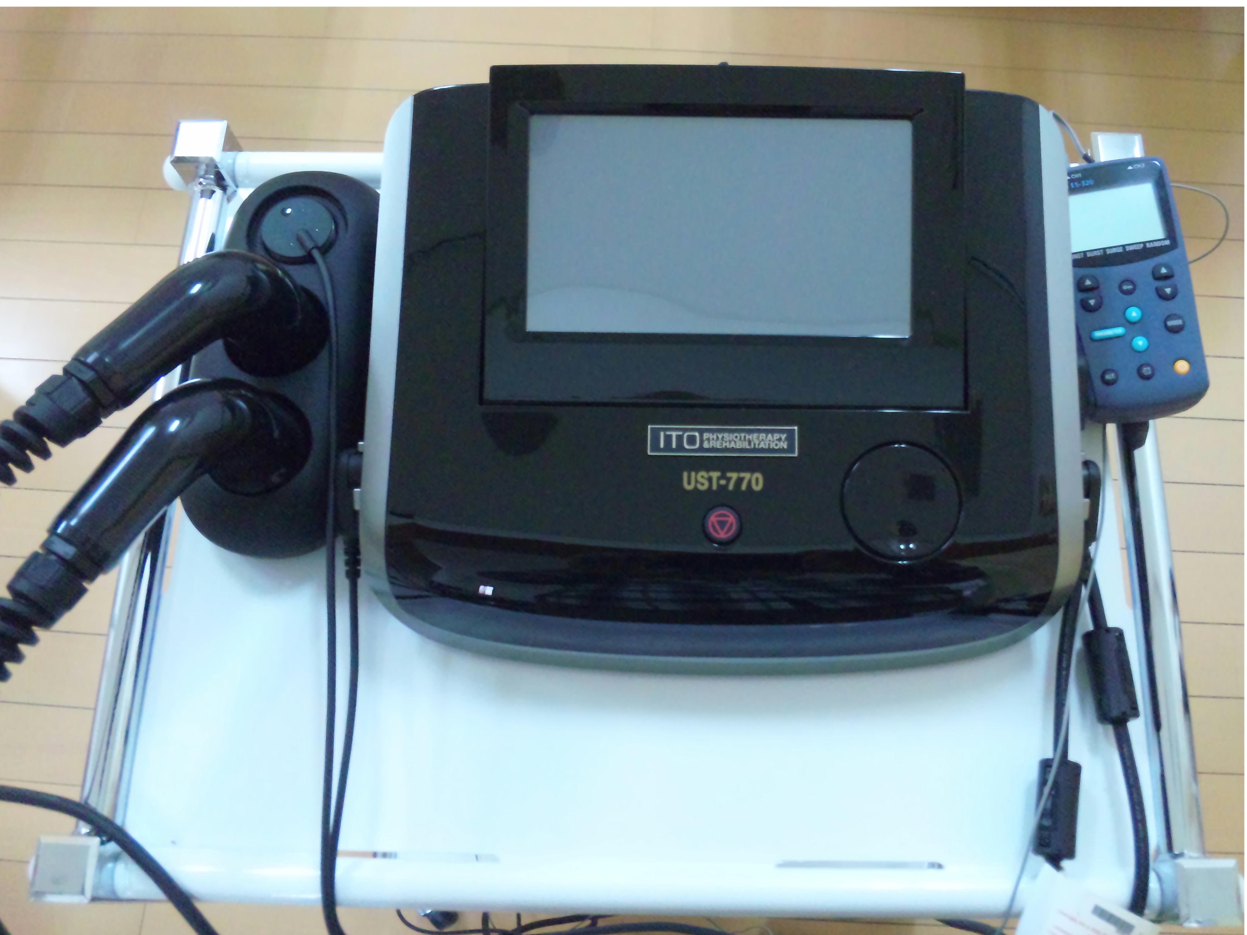 img src=”tyouonnpa.JPG” alt=”江井ヶ島でこの1台。大久保にも少ない骨折治療付き超音波”